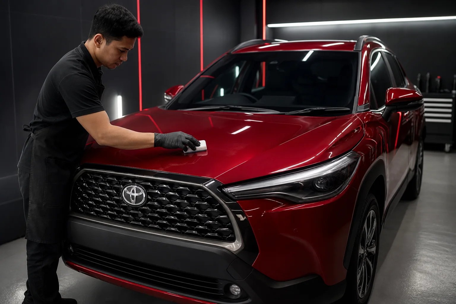Recubrimiento cerámico para Toyota: qué es el llamado cristal líquido