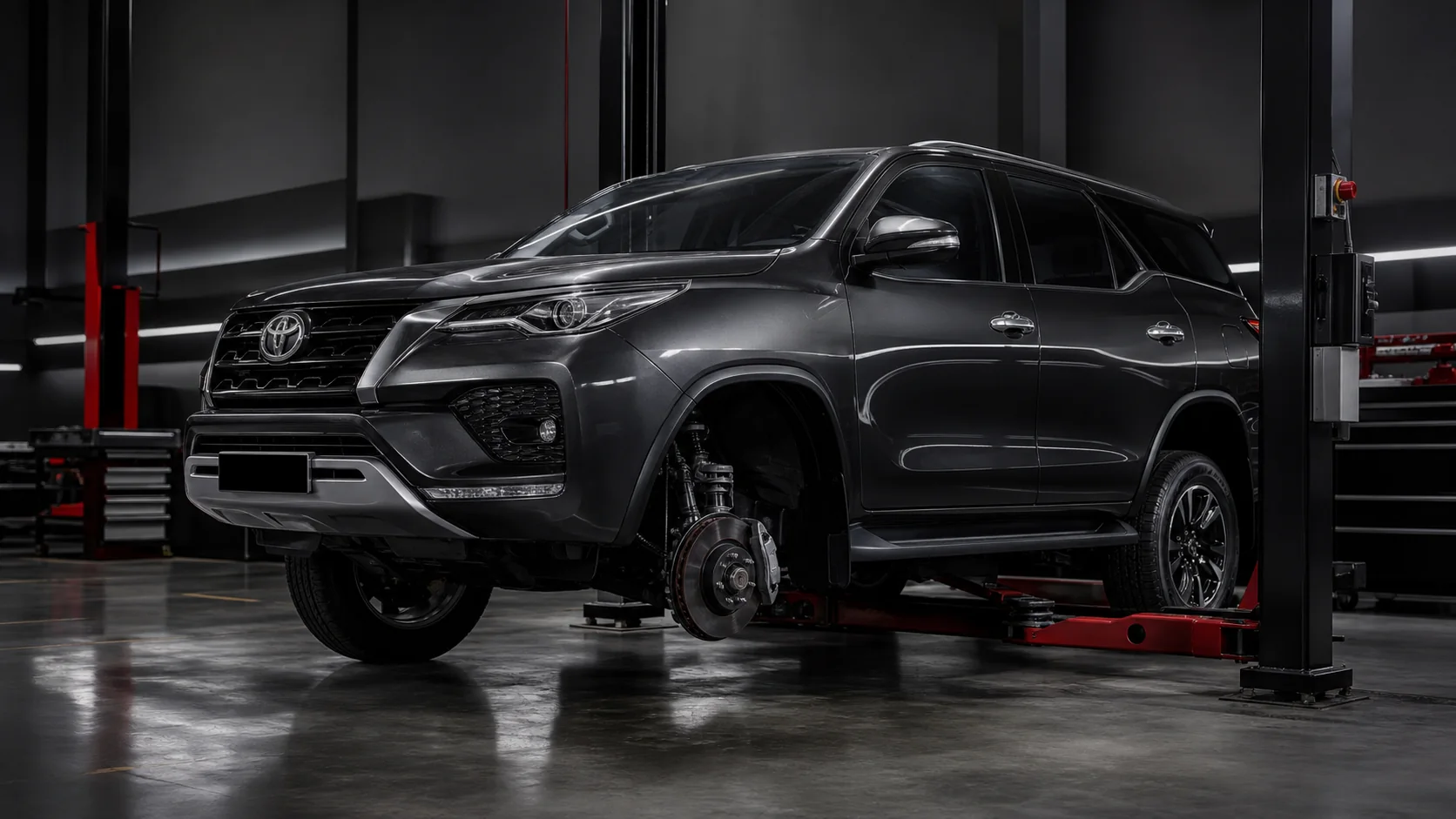 Mantenimiento Toyota Fortuner en Cartagena: motor, frenos, suspensión y 4x4