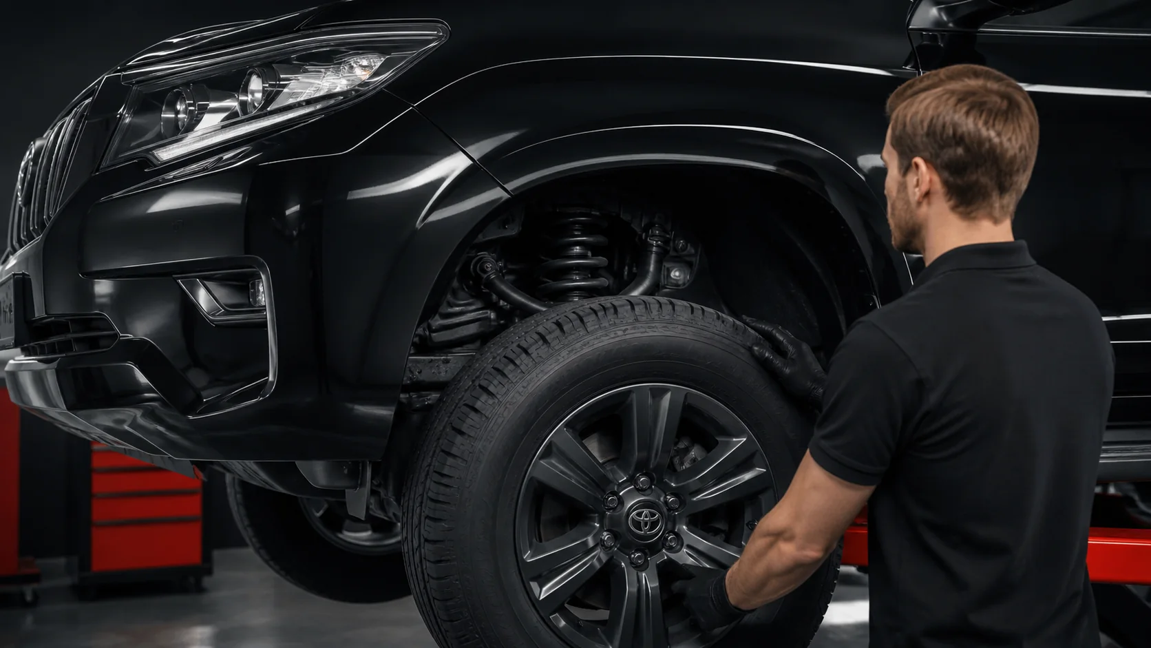 Suspensión Toyota Prado en Cartagena: ruidos, confort y diagnóstico