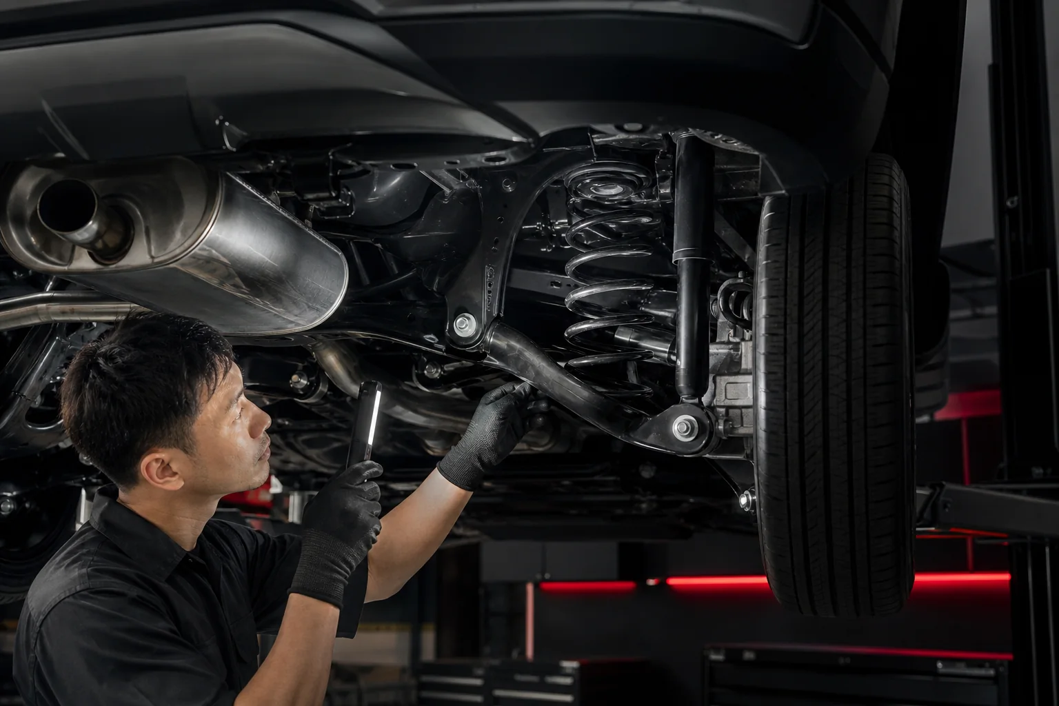 Suspensión Toyota: ruidos, vibraciones y señales de desgaste