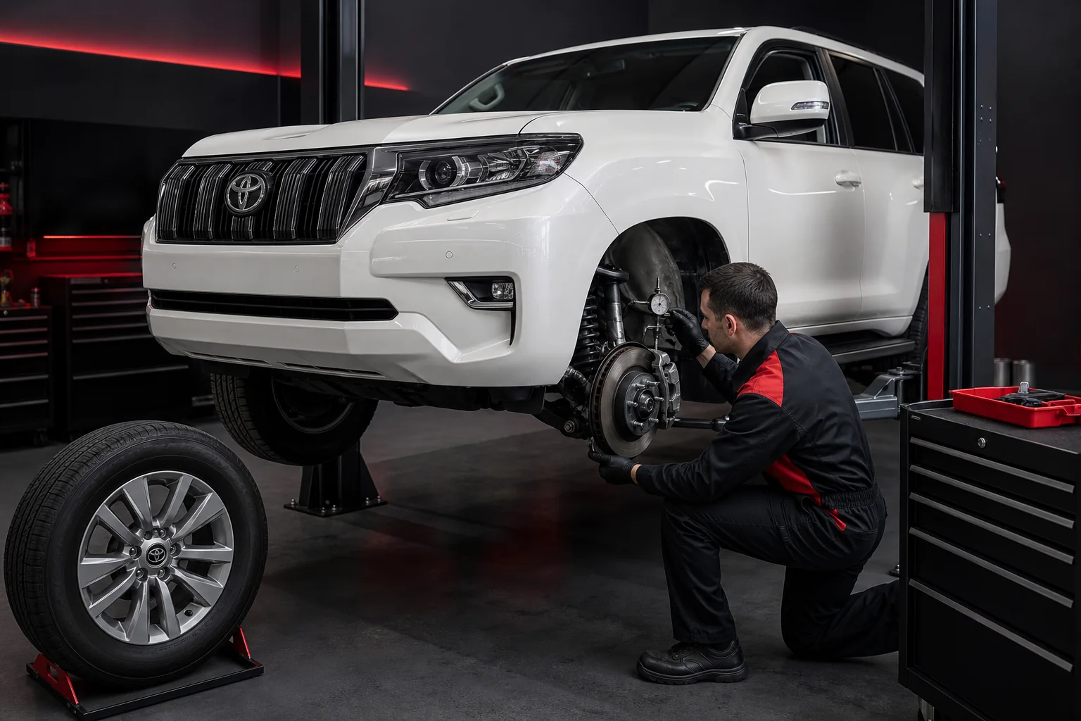 Toyota vibra al frenar: qué revisar