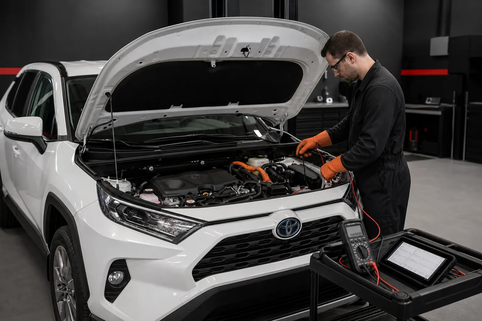 Mantenimiento de Toyota híbrido en Cartagena