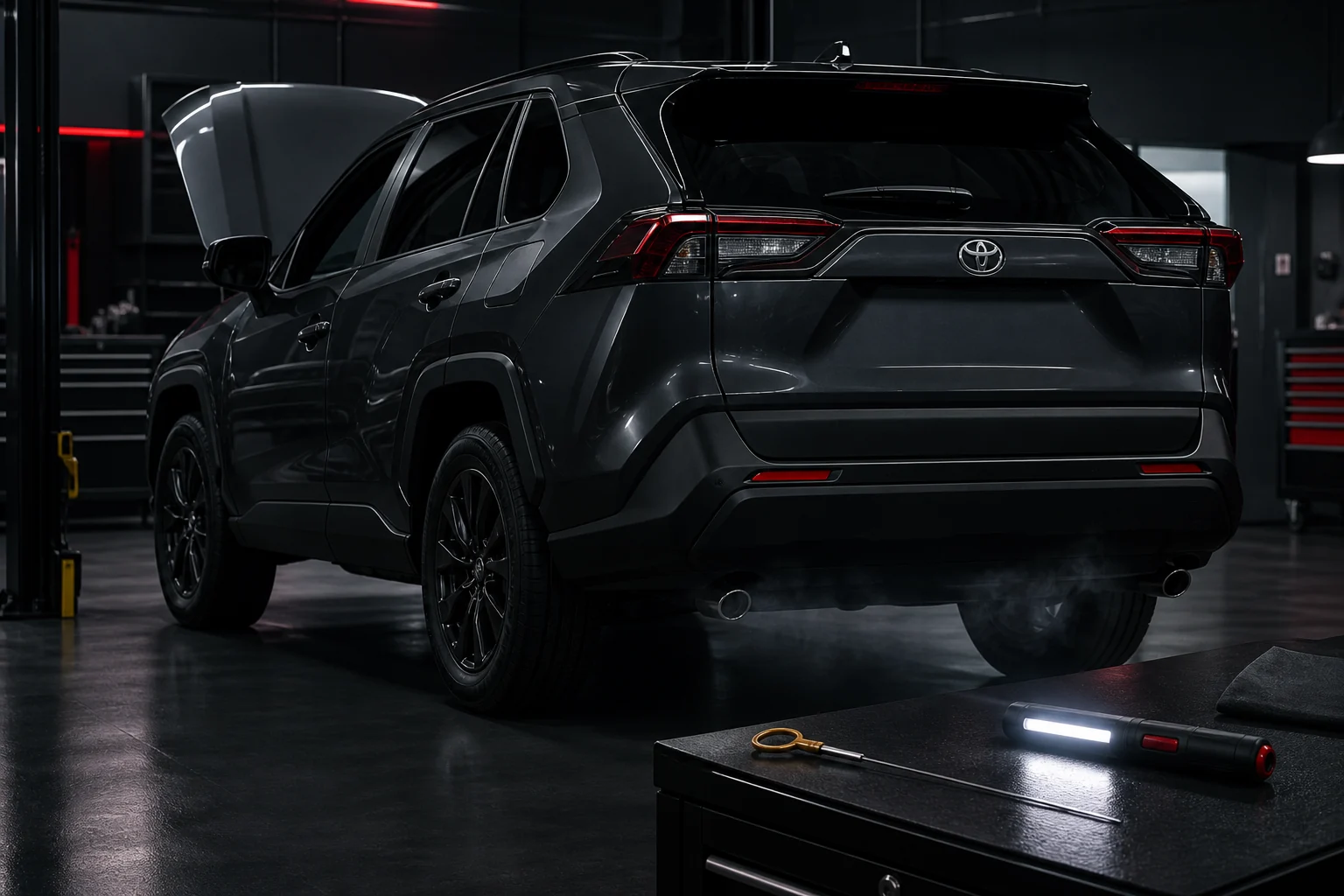 Toyota consume aceite o echa humo azul: causas