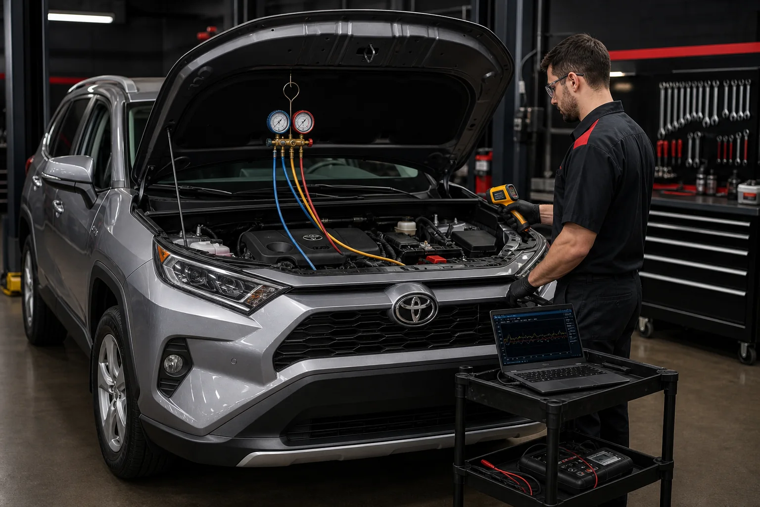 Toyota se recalienta con el aire acondicionado