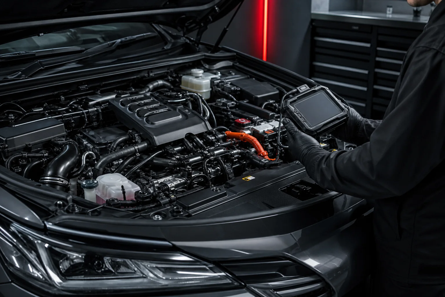 Diagnóstico electrónico de un motor Toyota