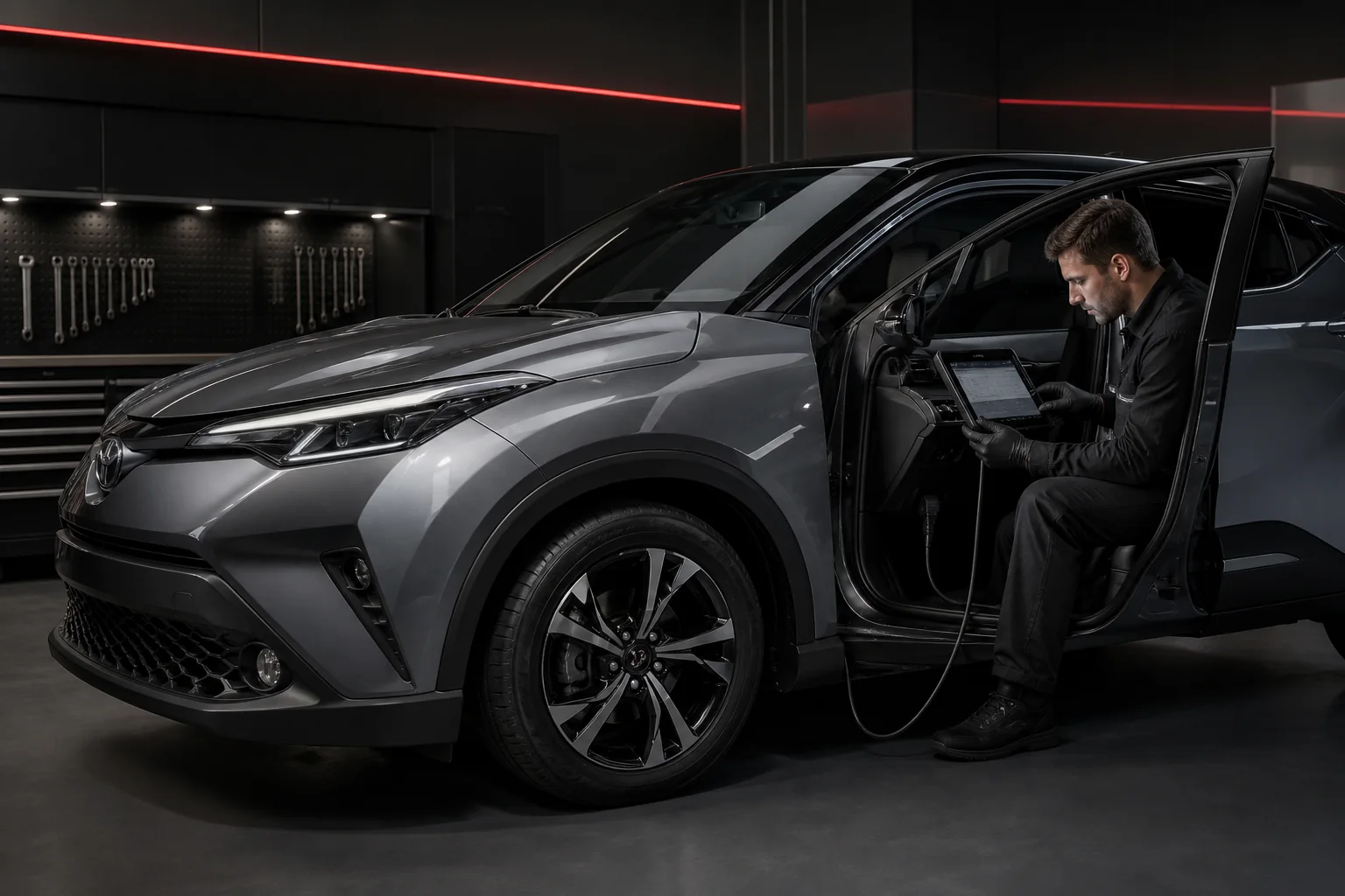 Diagnóstico electrónico Toyota en Cartagena
