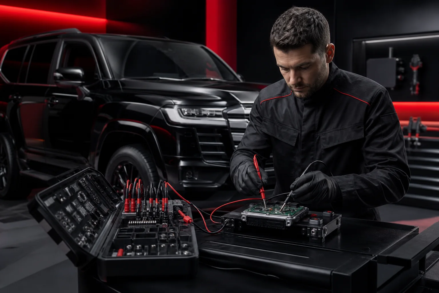 Diagnóstico electrónico de un crossover premium